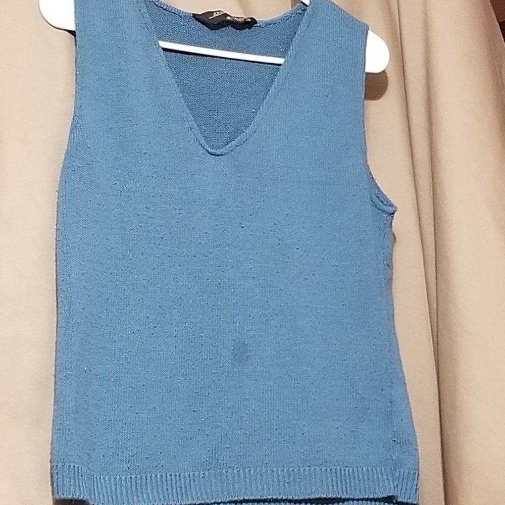Slate Blue Sweater Vest🦚Bundle 3 for$21/ 5 for$30